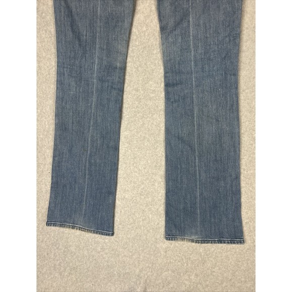 Marc Jacobs Women’s Sz 28 Angela 001 Low Rise Bootcut Stretch Denim Jeans Blue - Picture 9 of 13